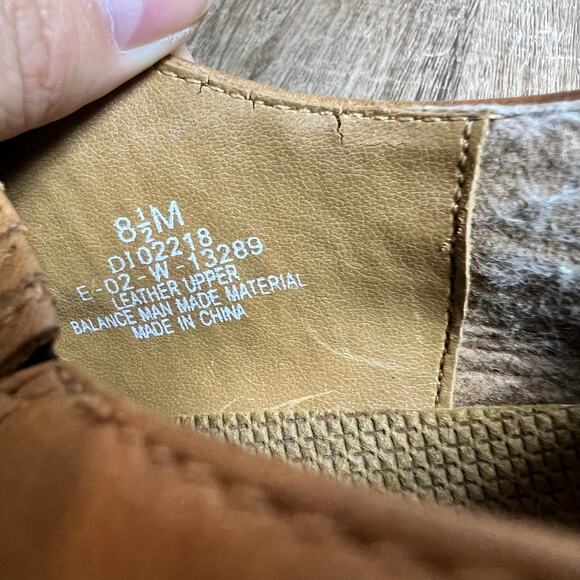 Dingo Ankle Western Cowboy / Cowgirl rustic boho walking heel leather boots - Picture 5 of 8